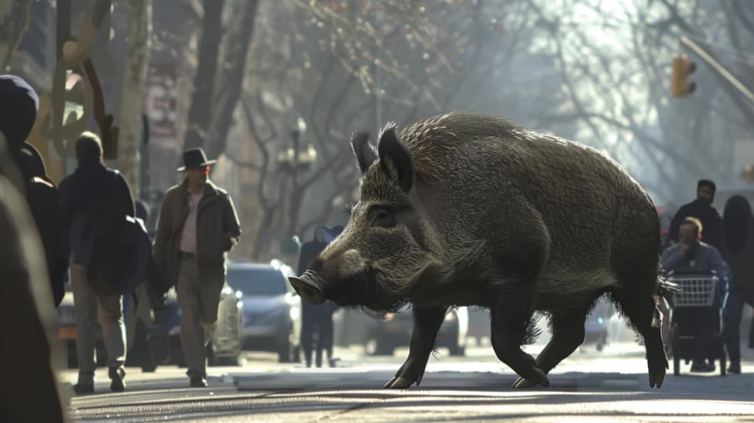 Przybysz z lasu w mieście. Radzi ekspert, jak się zachować